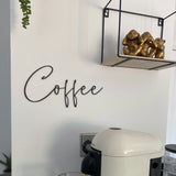 Acrylic  coffee sign