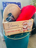 Christmas personalised crate