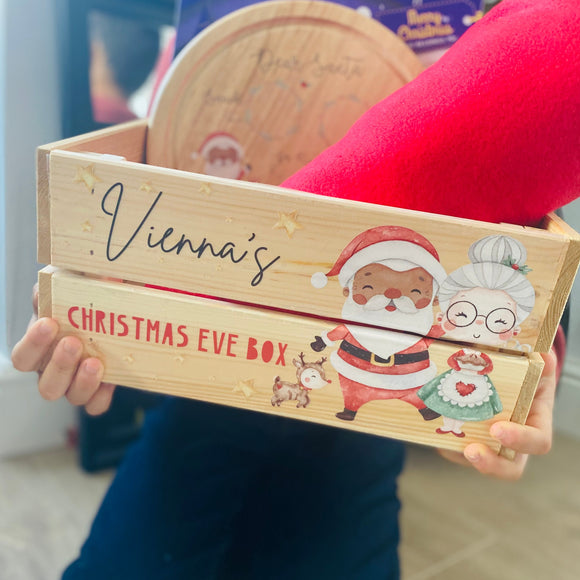 Christmas personalised crate