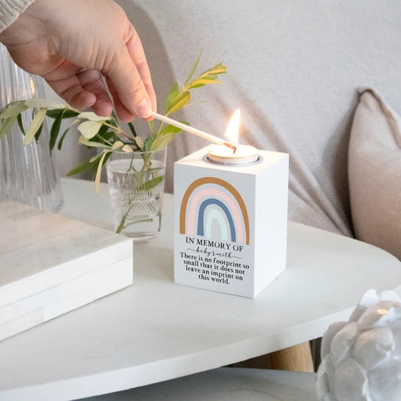 Remembrance baby loss candle