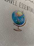 Globe travel wallet