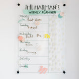 Weekly family planner